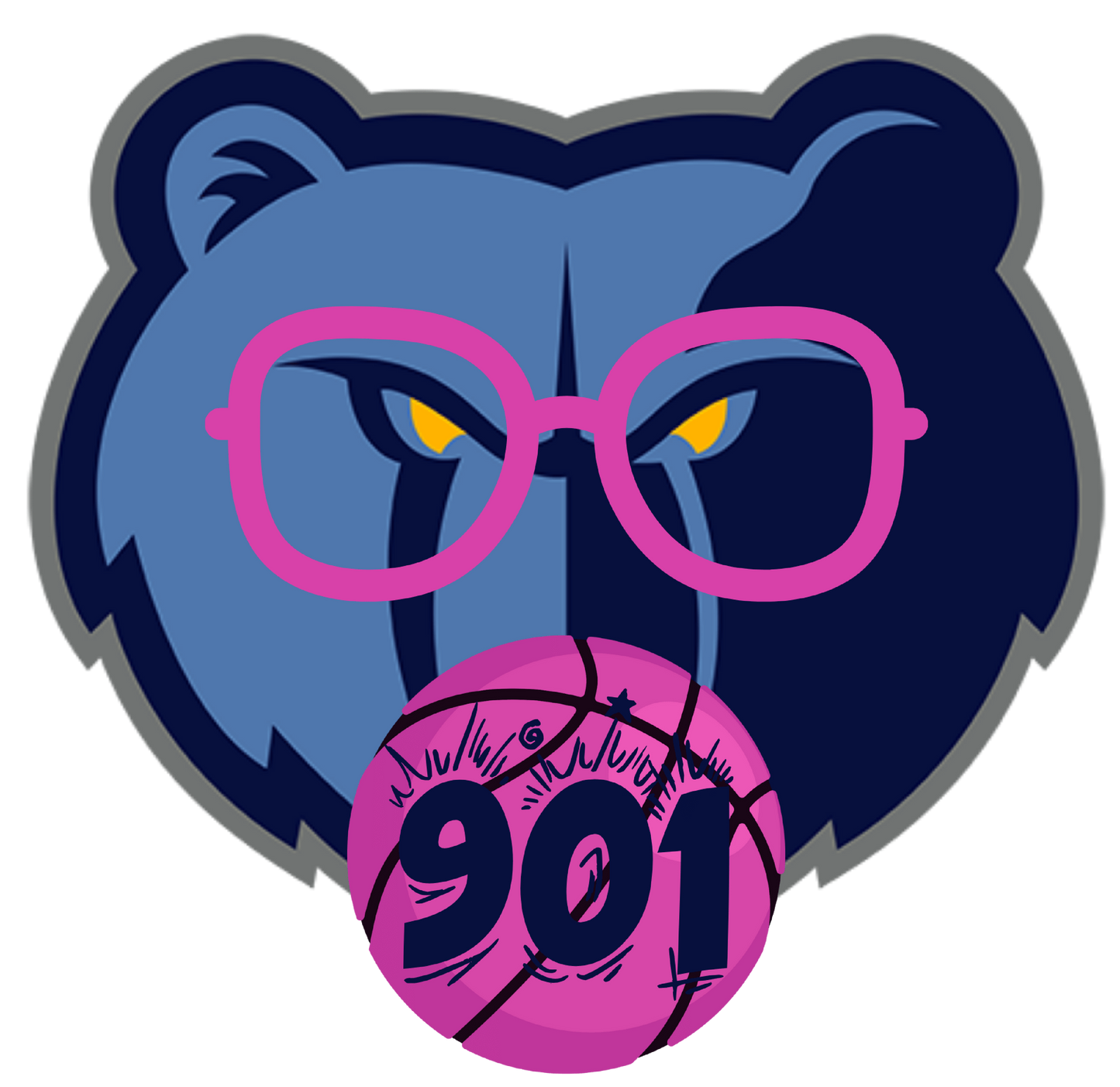 💥 Memphis 901 DTF Transfer – Pink Edition 💥