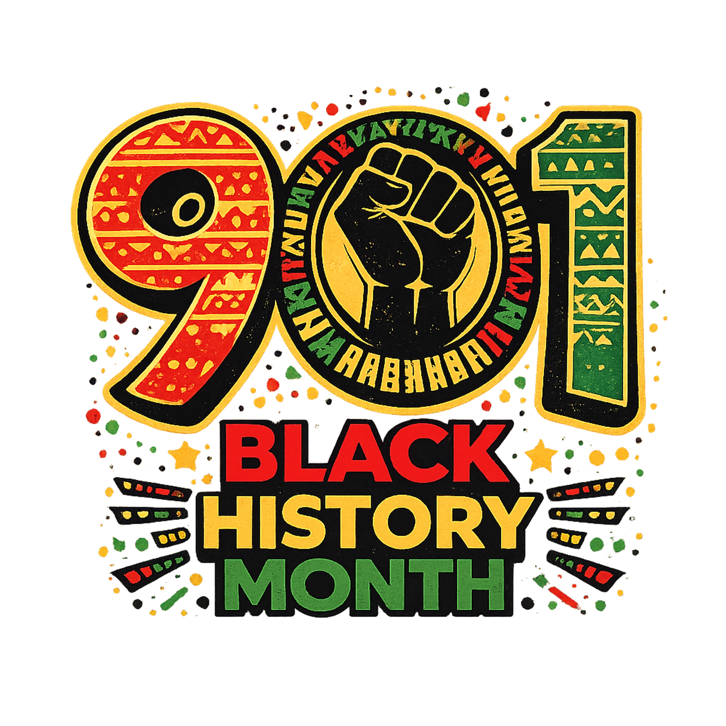 901 Black History Design